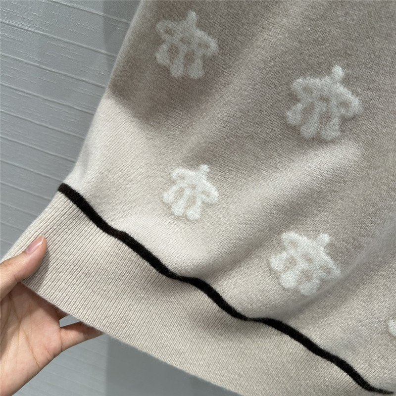 H**me5 cashmere short-sleeved sweater replicas clothes