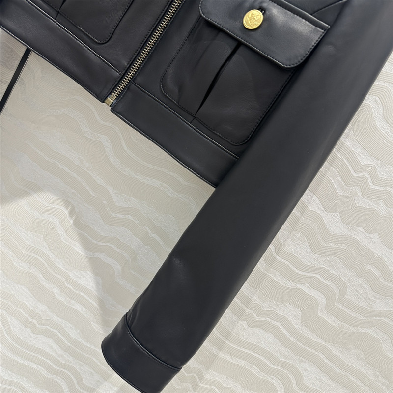 Chloé short lambskin jacket replica clothes