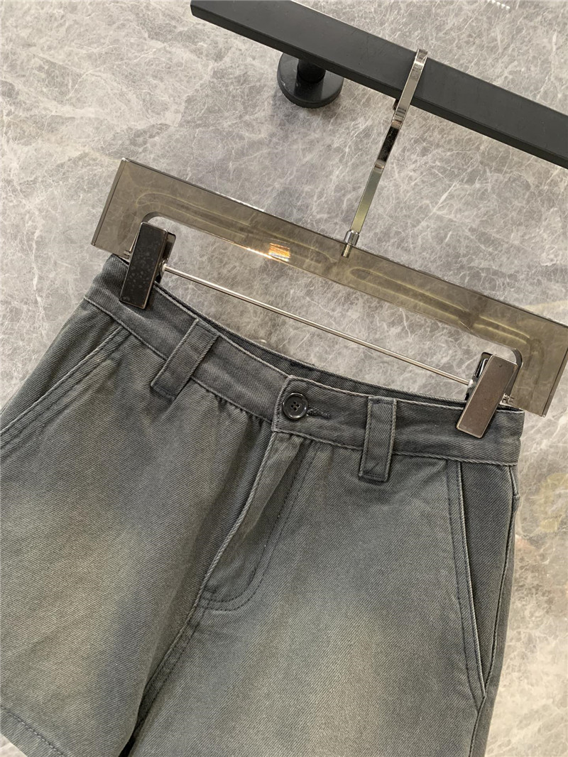 M1um1u denim shorts replica d&g clothing