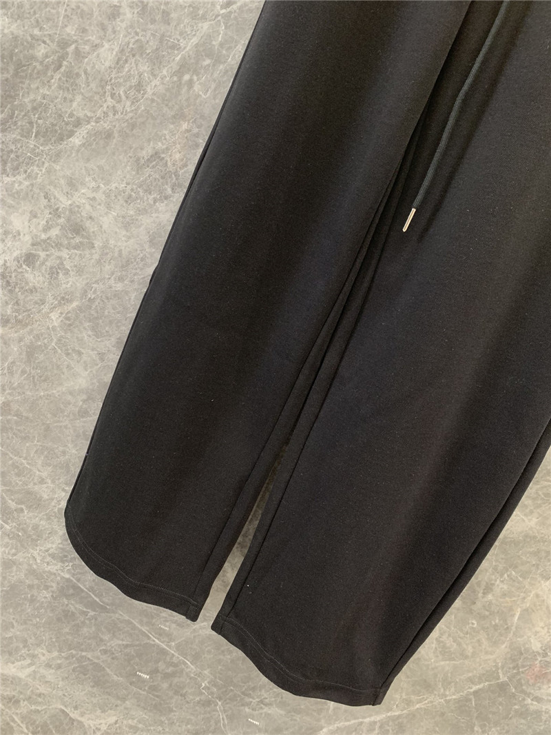 Ce1i*e black wide-leg sweatpants