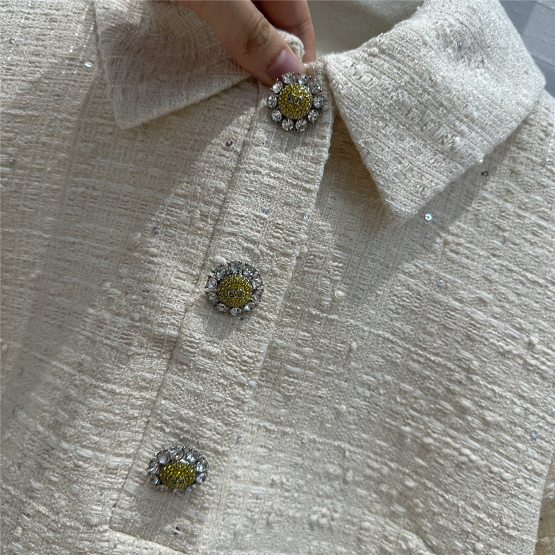 Va1e*ntin0 soft tweed short sleeve dress replica d&g clothing