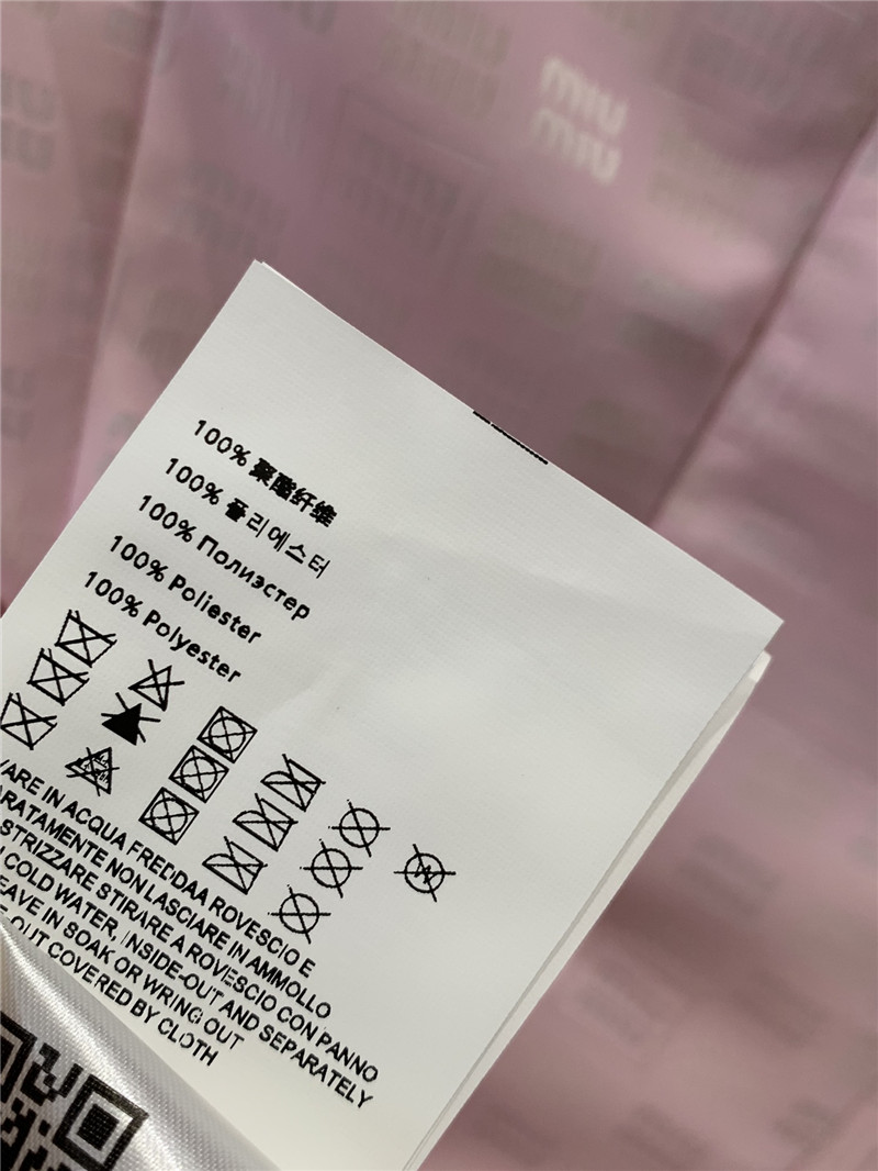 M1um1u short sleeve dress replica designer clothing websites