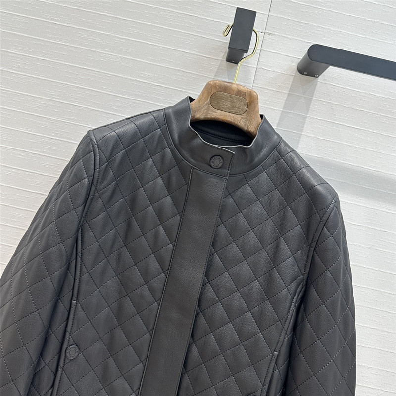 h**me5 lambskin D1am0nd quilted motorcycle jacket replicas clothes