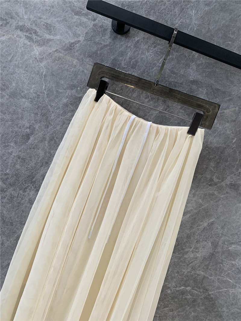 M1um1u romantic mesh skirt replica designer clothes