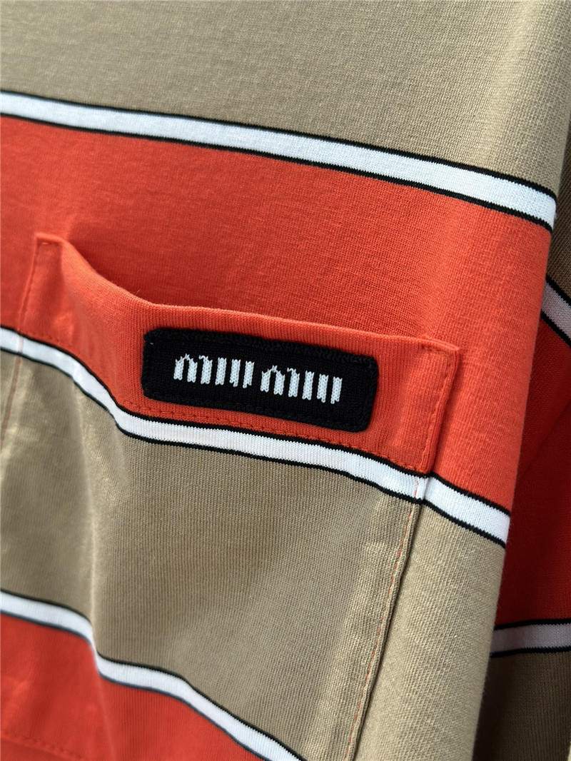 M1um1u black label long sleeve t-shirt replica clothes