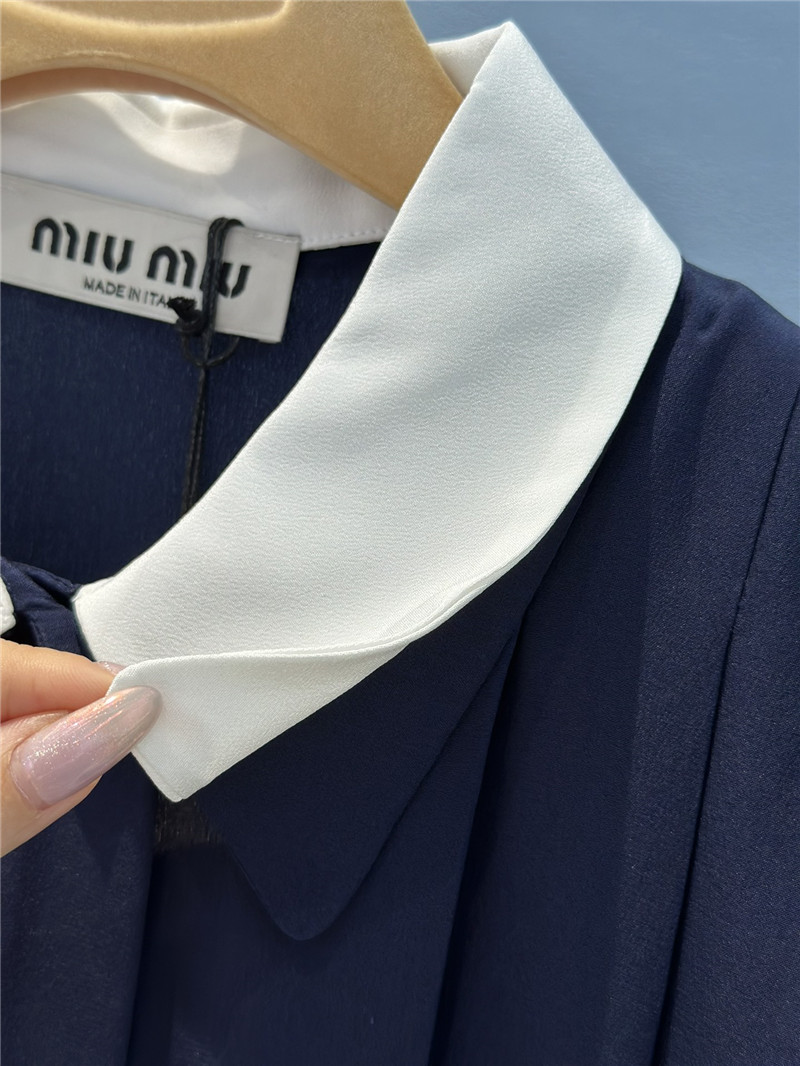 M1um1u lapel sleeveless vest top replica clothing sites