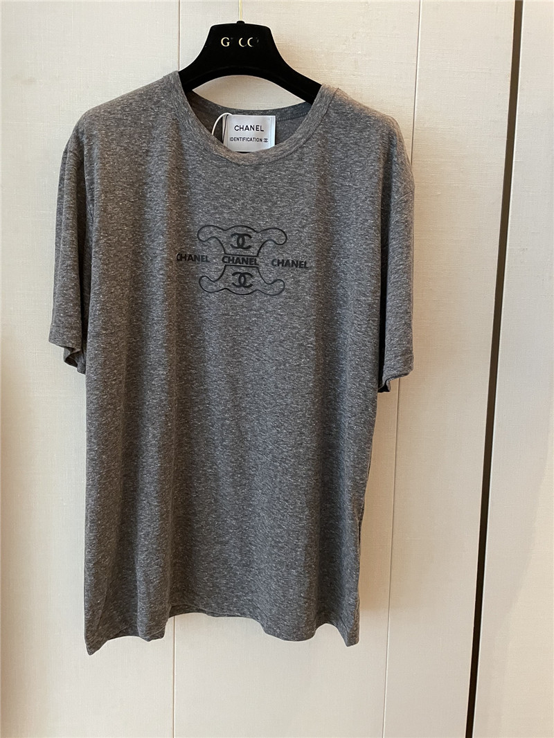 Ce1i*e mid-century grey short-sleeved replica clothing sites