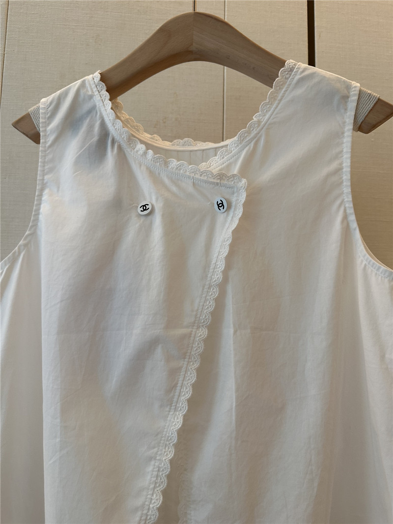 Ch**el second-hand small details vest replica clothing sites