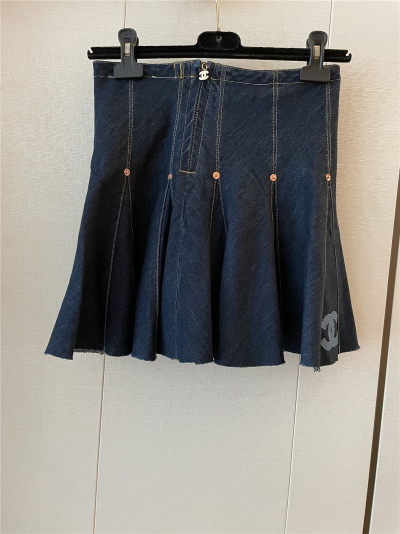 Ch**el new pleated skirt replica designer clothing websites