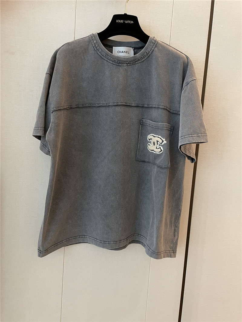 Ch**el new color short sleeve replica clothing sites