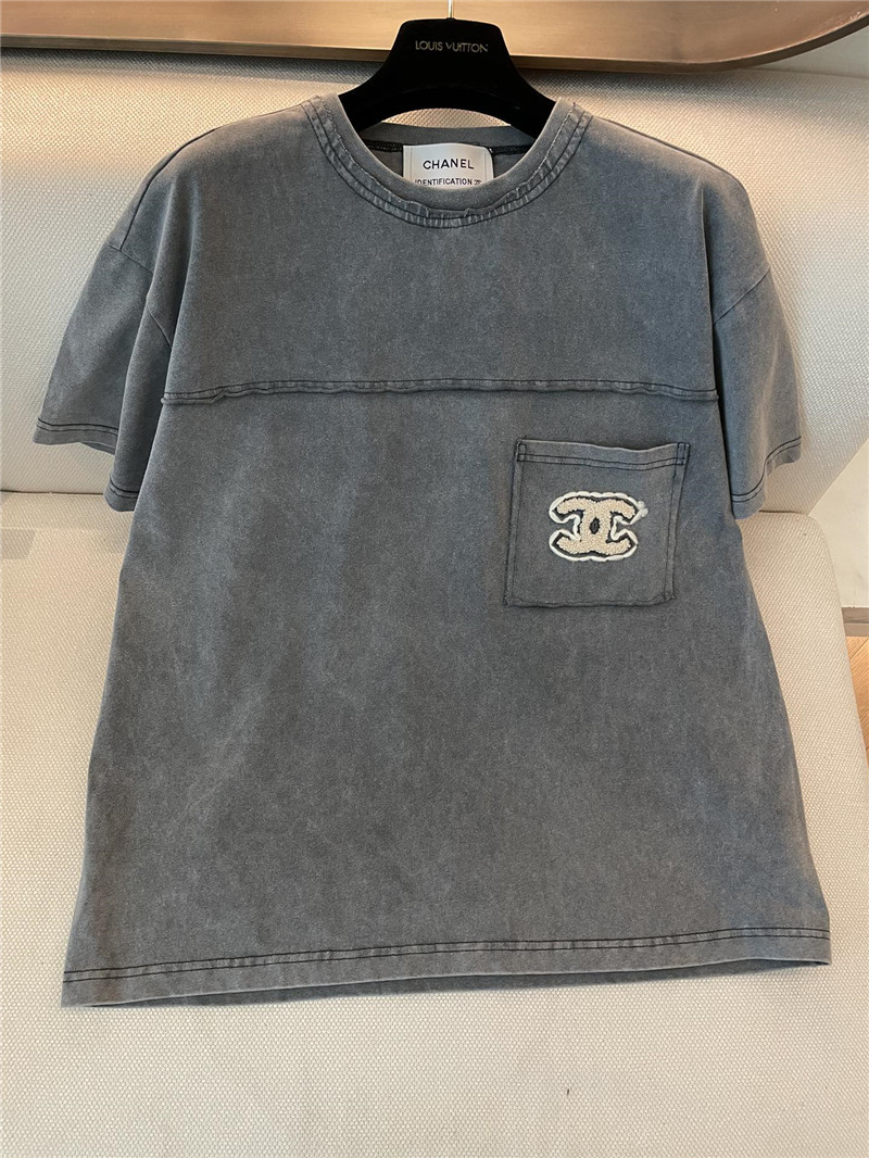 Ch**el new color short sleeve replica clothing sites