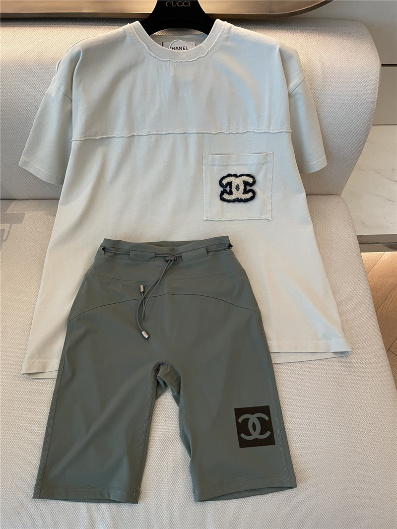 Ch**el new color short sleeve replica clothing sites