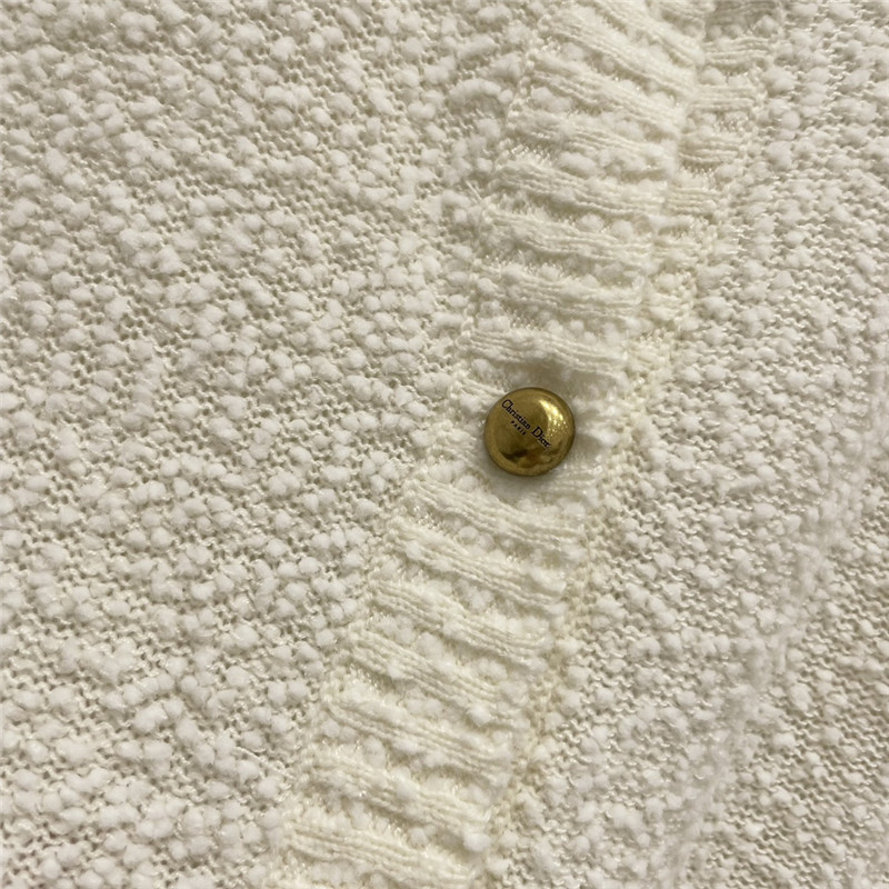 D10r wool pom pom cardigan replica designer clothes