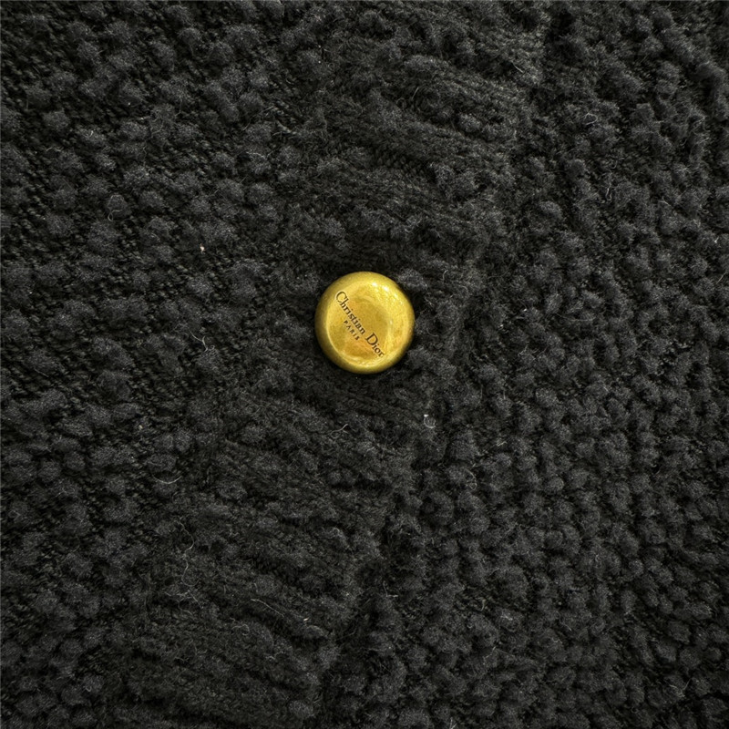 D10r wool pom pom cardigan replica designer clothes