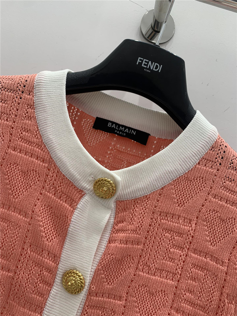 Balmain new knitted cardigan replica d&g clothing