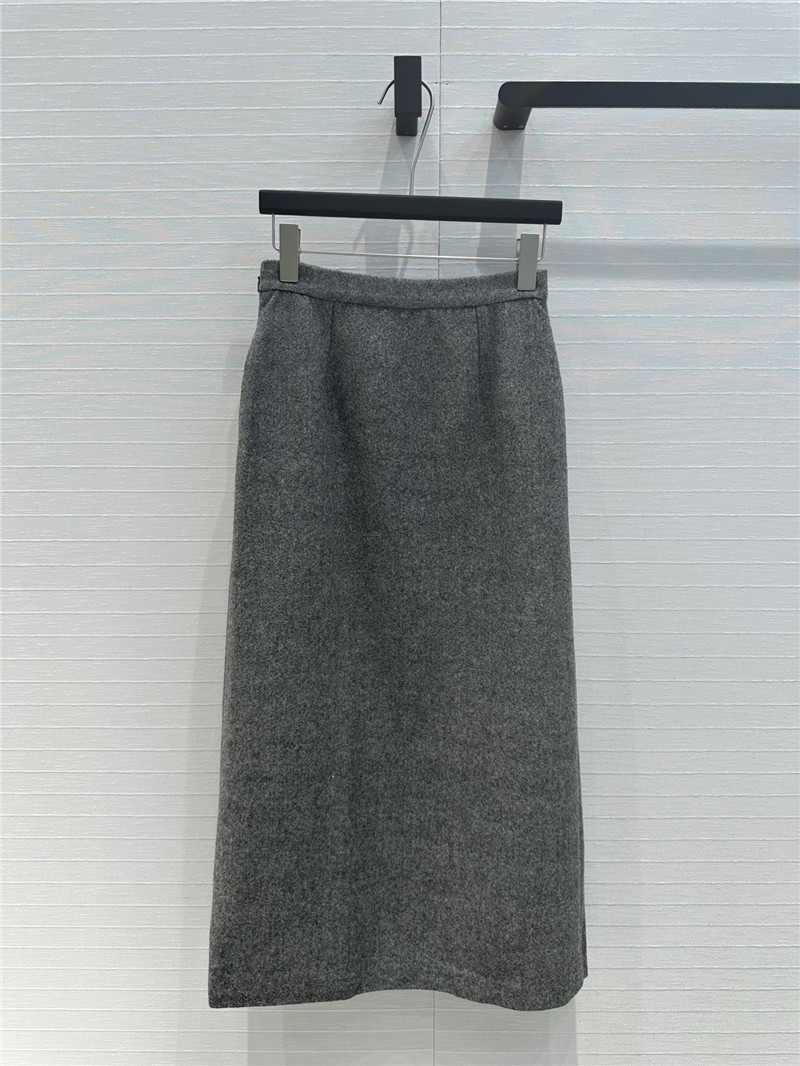 D10r grey long skirt replica d&g clothing