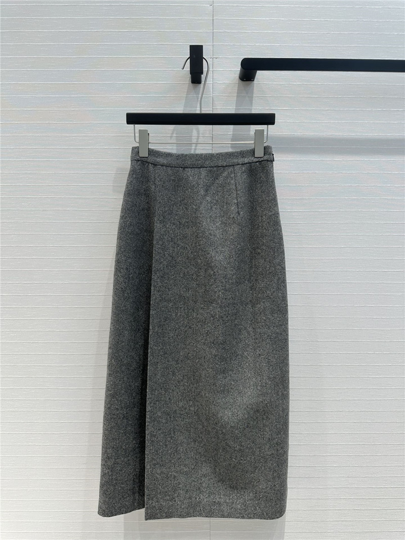 D10r grey long skirt replica d&g clothing