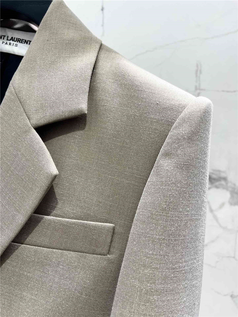 Y51 loose beige single-button suit replica clothes