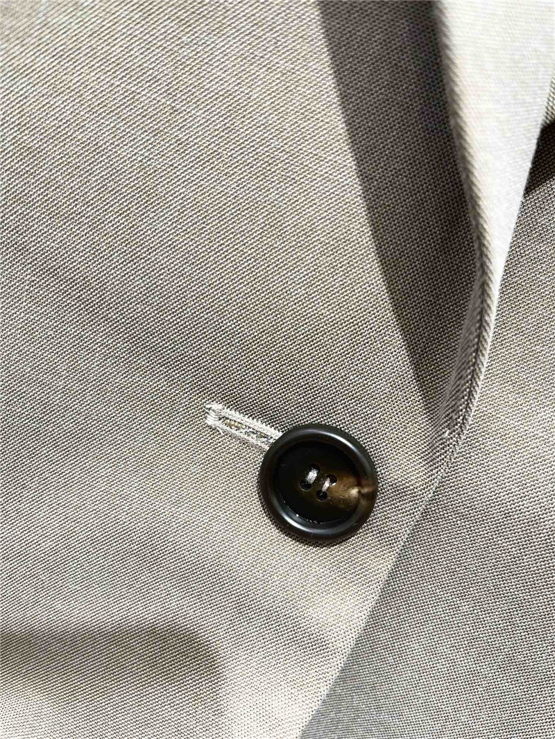 Y51 loose beige single-button suit replica clothes