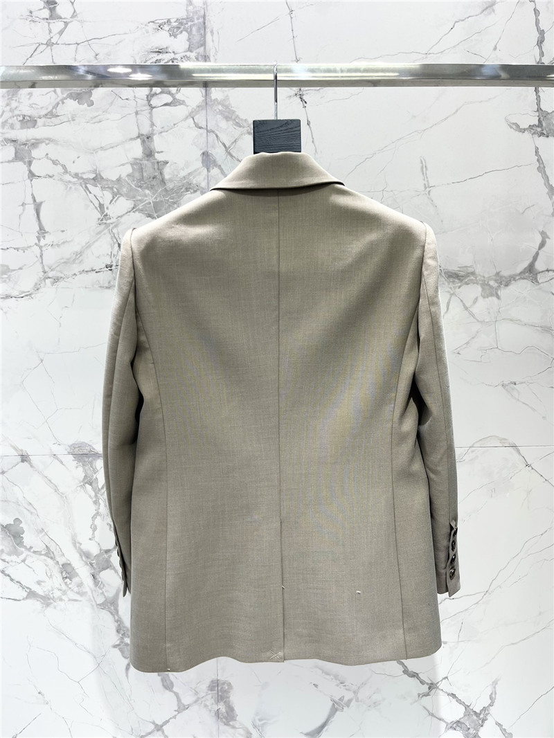 Y51 loose beige single-button suit replica clothes