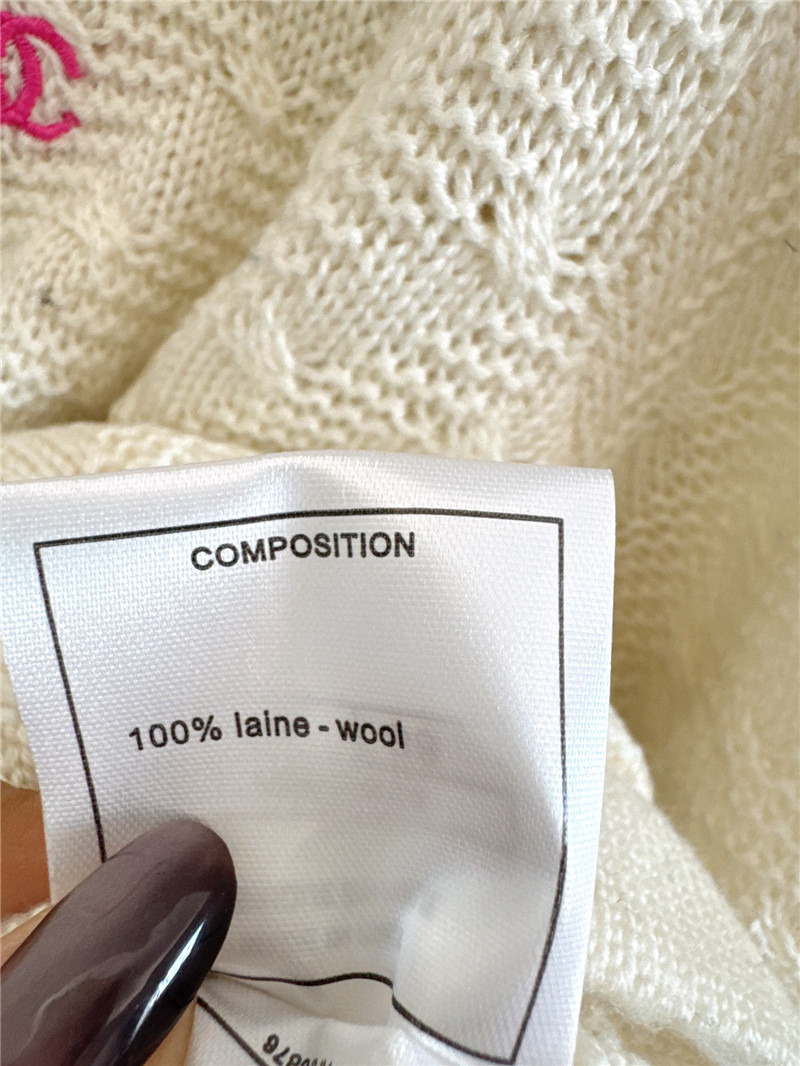 Ch**el crew neck cardigan replica d&g clothing