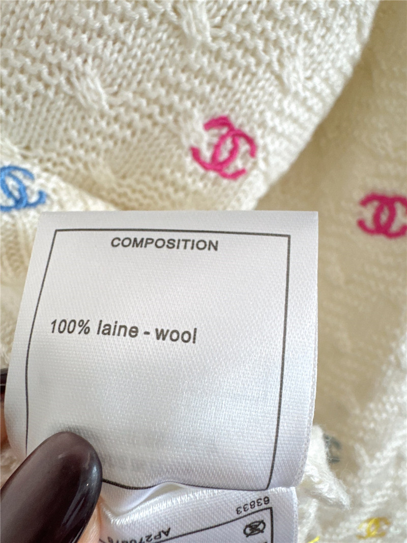 Ch**el round neck long sleeve replica designer clothes