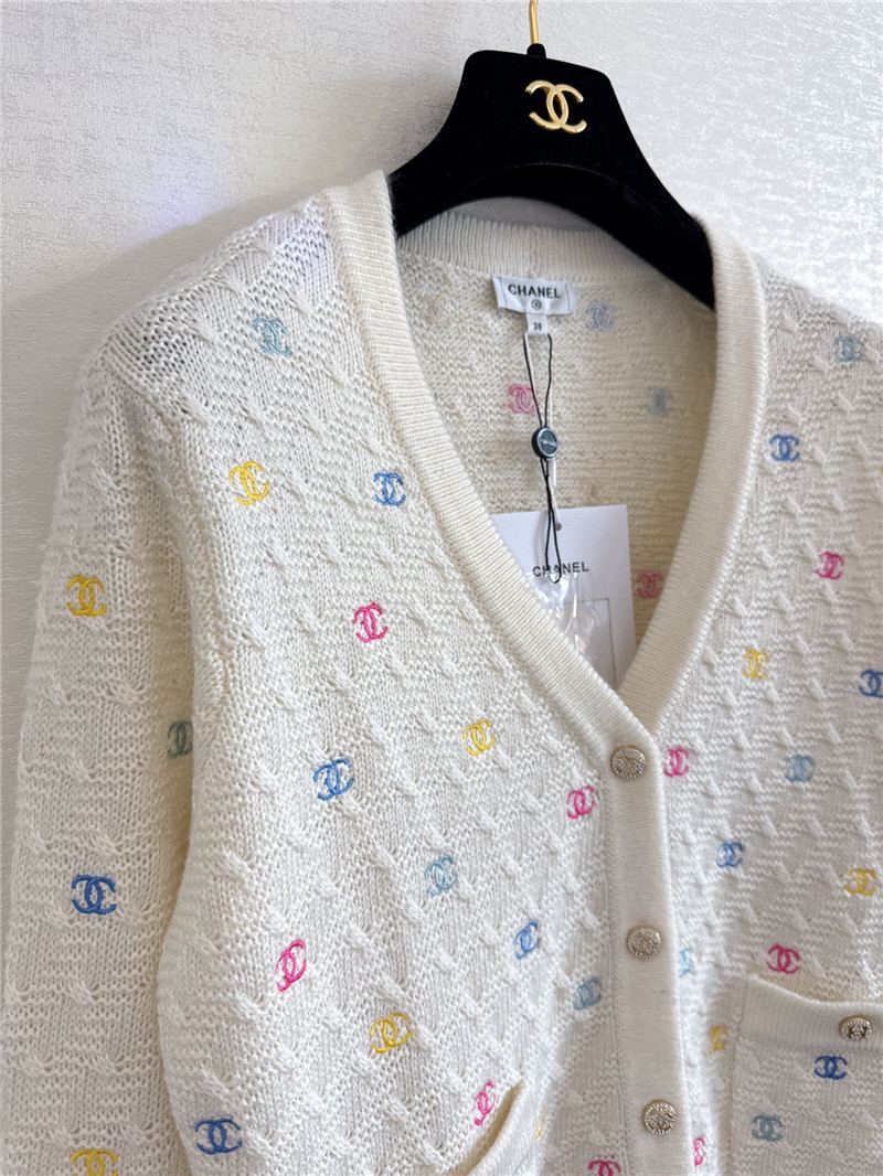 Ch**el v neck cardigan replica d&g clothing