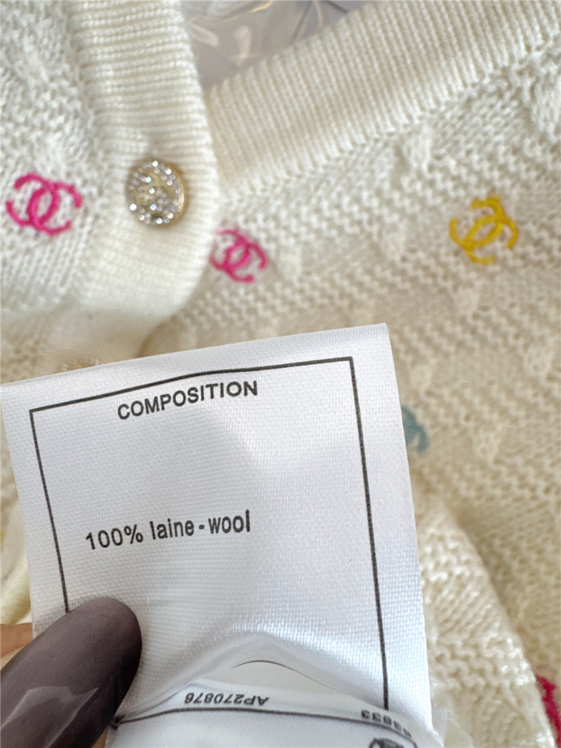 Ch**el v neck cardigan replica d&g clothing