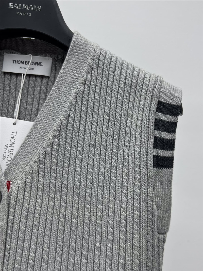 Thom browne V-neck vest replica clothing sites