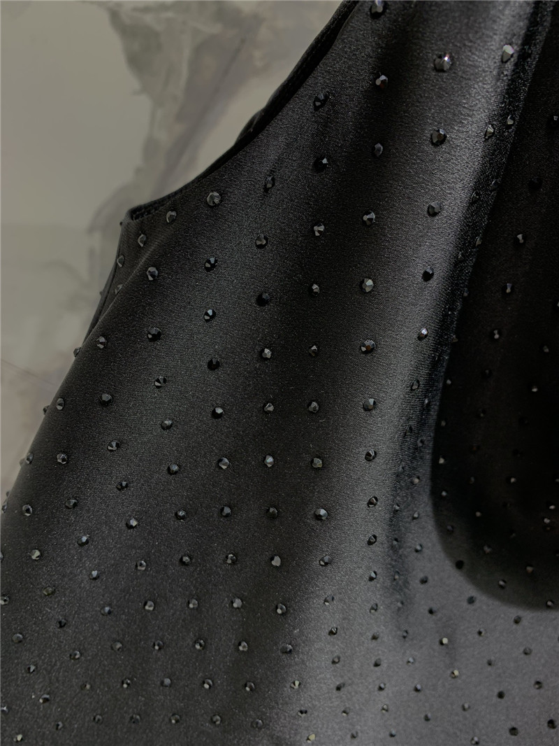 Versace satin rhinestone suspender dress replica d&g clothing