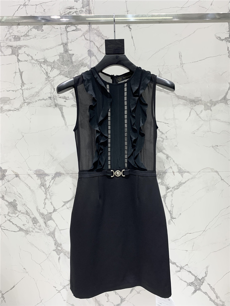 Versace autumn collection lace dress replica clothing sites