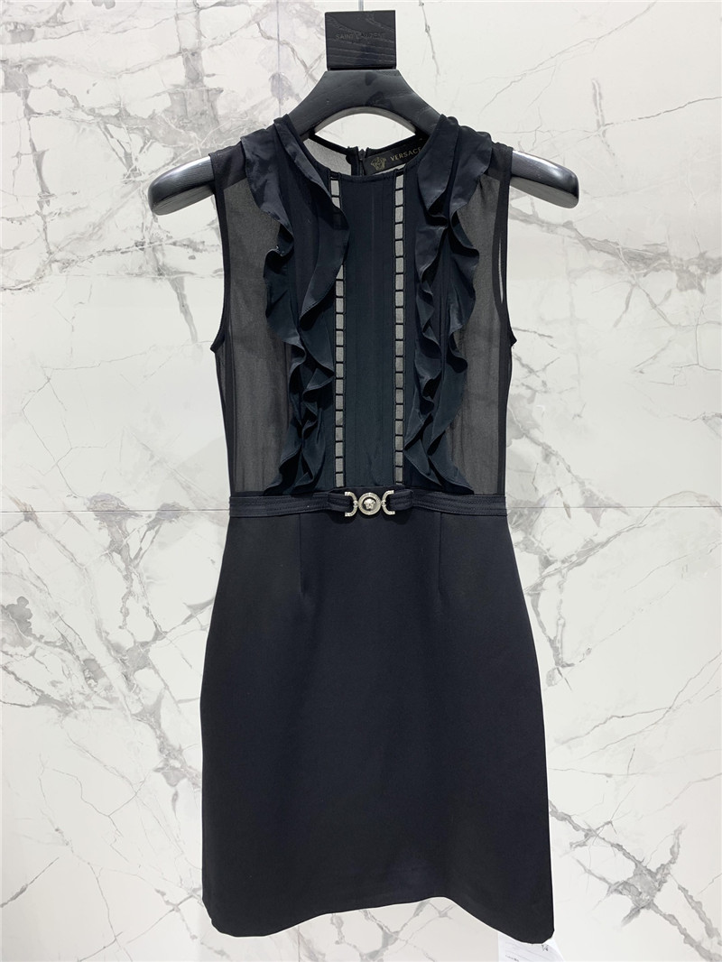 Versace autumn collection lace dress replica clothing sites