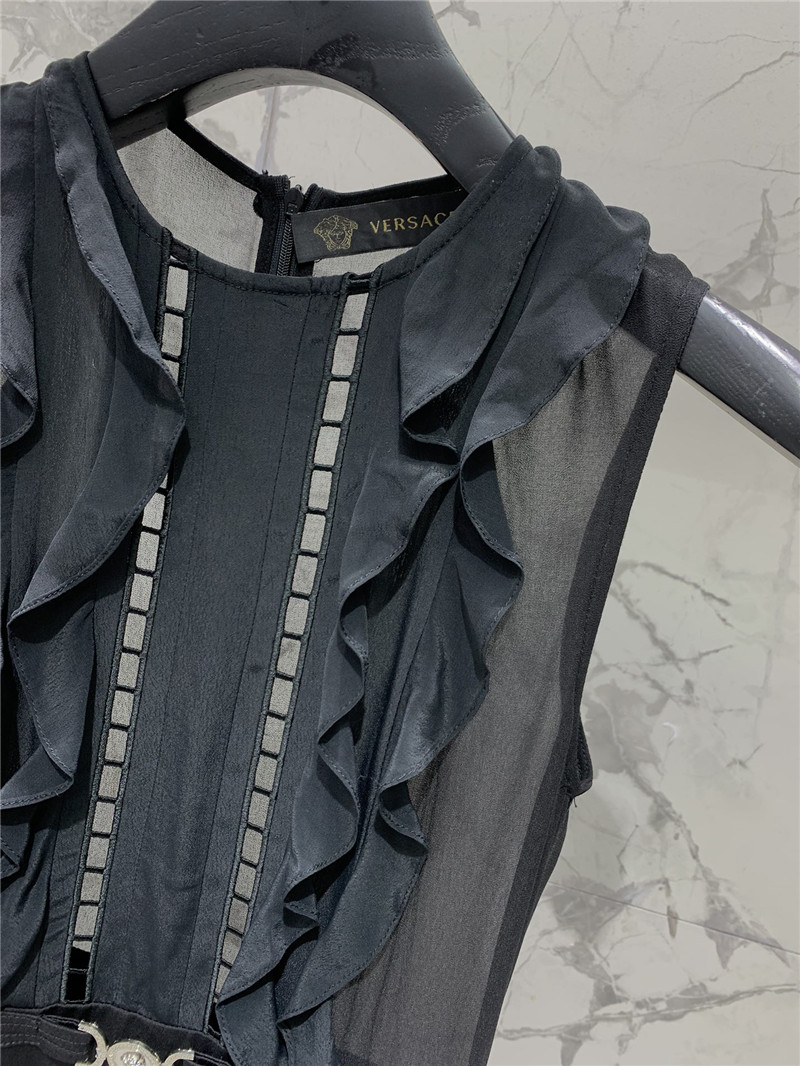 Versace autumn collection lace dress replica clothing sites