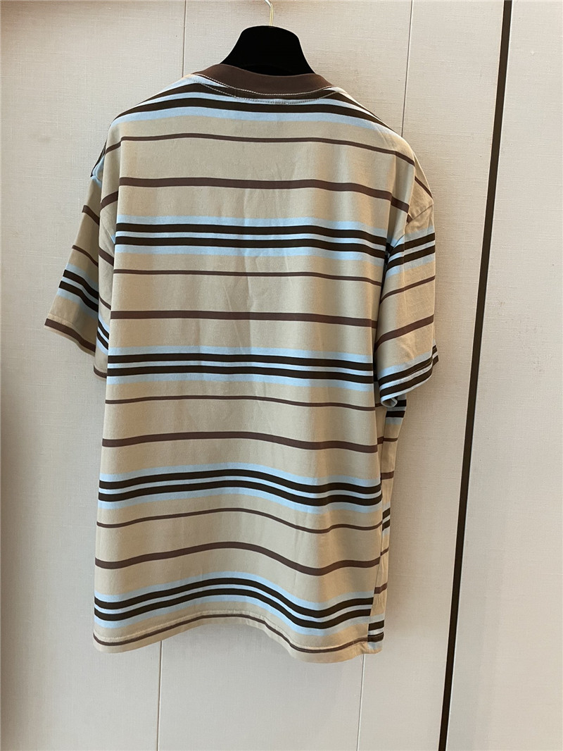 Ch**el new striped t-shirt cheap replica designer clothes