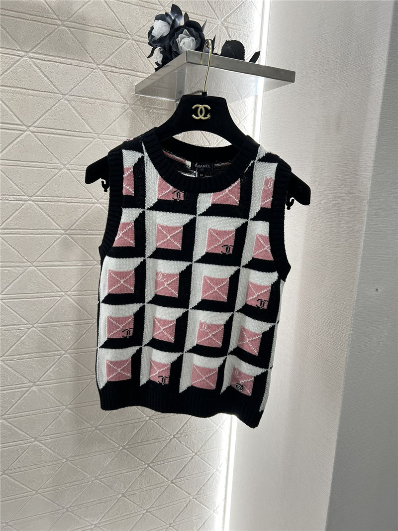 Ch**el new knitted vest replica clothing sites