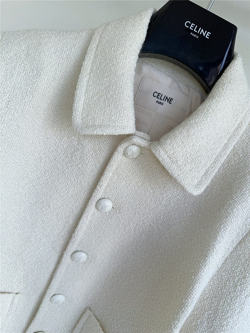 Ce1i*e wool tweed coat replica clothing sites