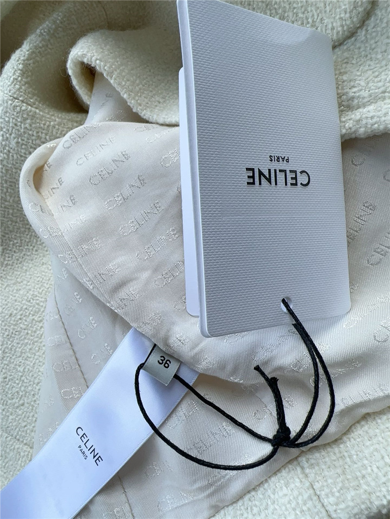 Ce1i*e wool tweed coat replica clothing sites