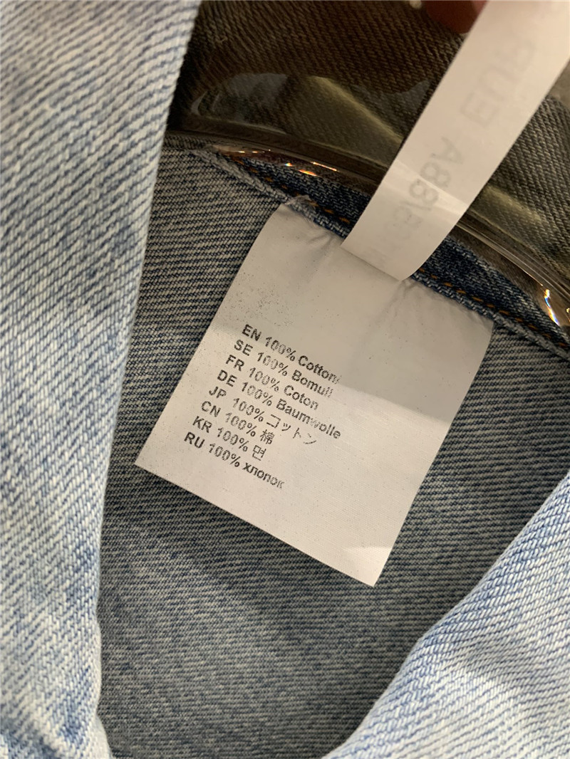 acne studios loose denim jacket replica d&g clothing