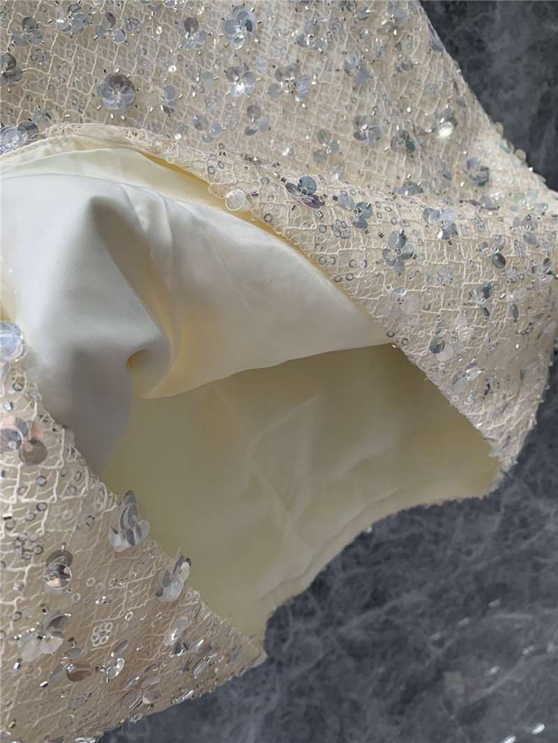 Va1e*ntin0 sequined flower straight skirt replica clothing sites