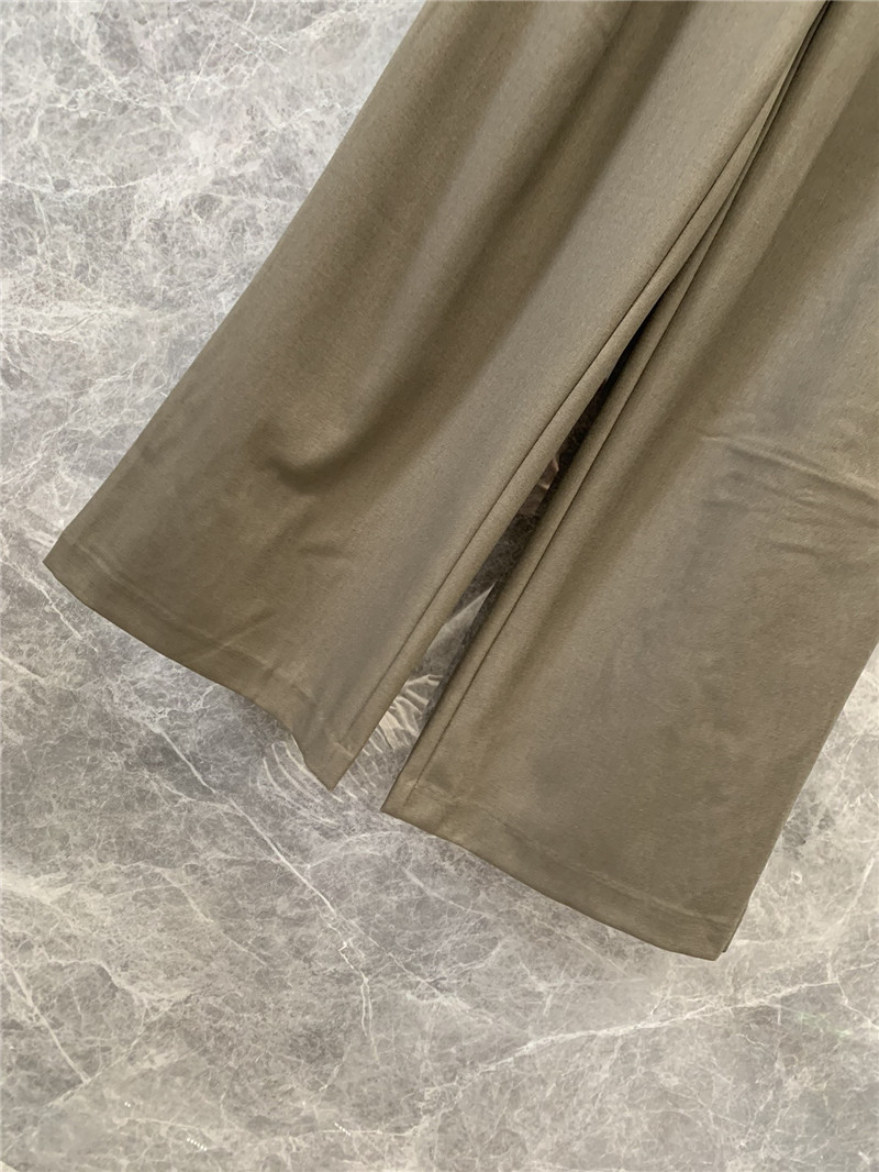 M1um1u wool wide-leg pants replica d&g clothing