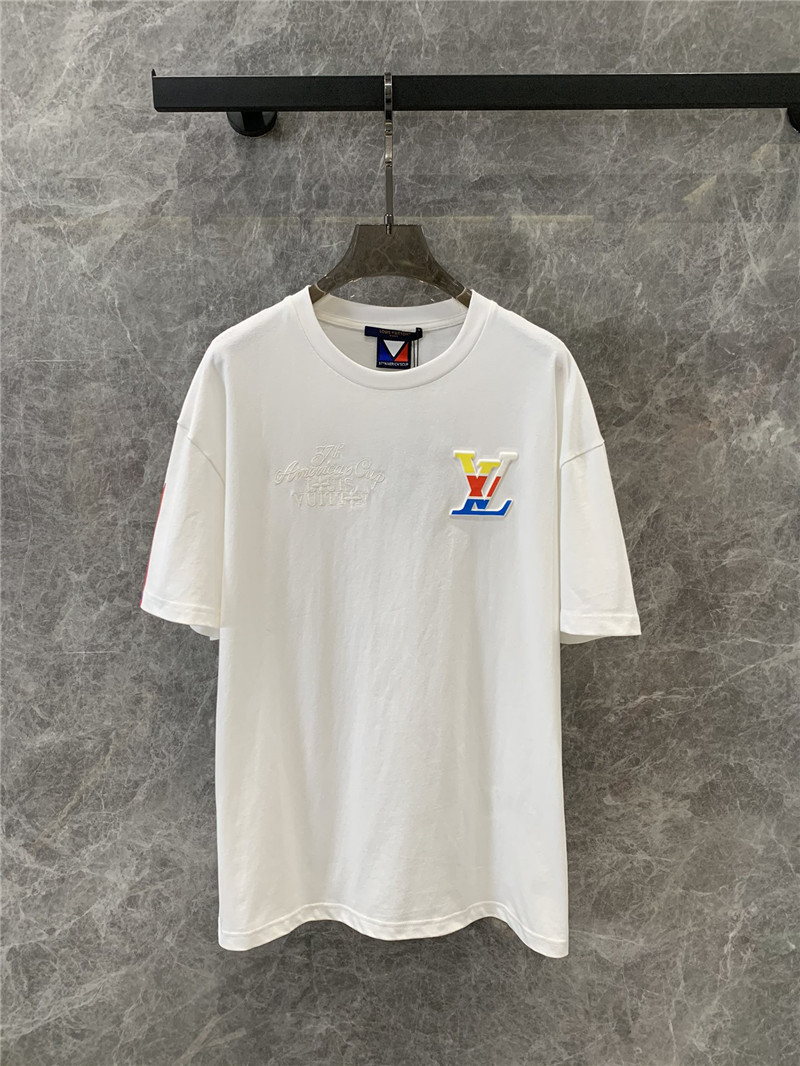 l0vis Vvtt0n lv round neck short sleeve t-shirt replicas clothes