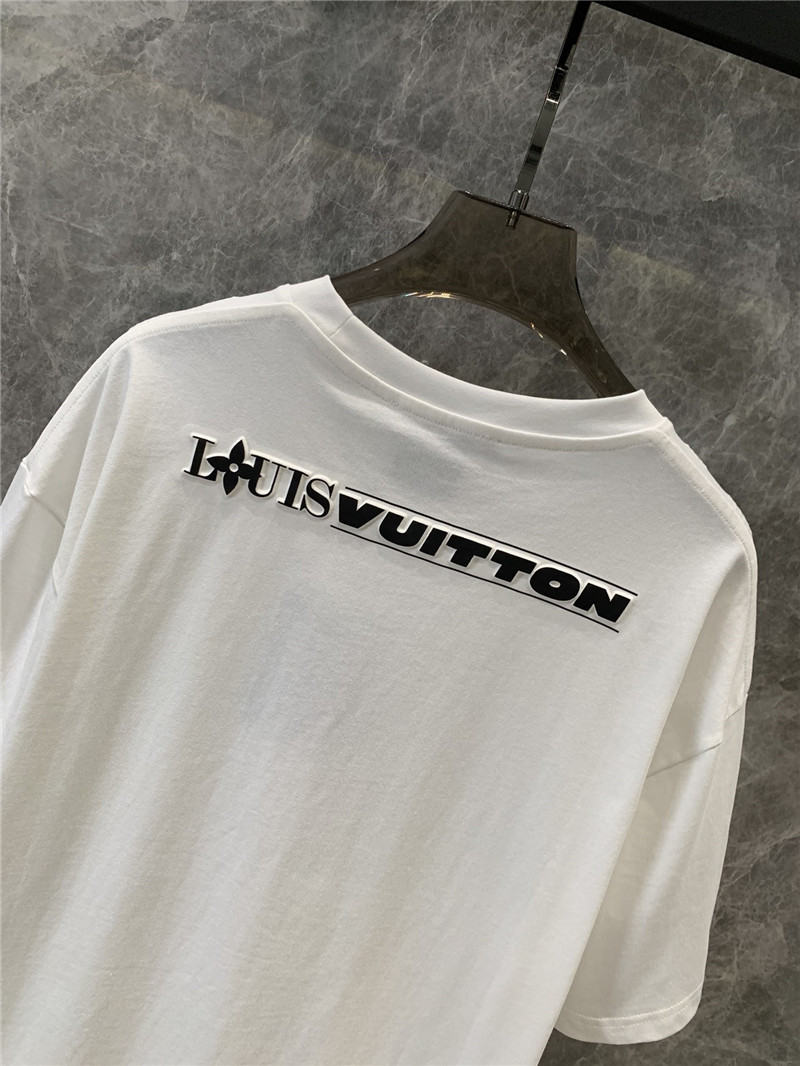 l0vis Vvtt0n lv round neck short sleeve t-shirt replicas clothes