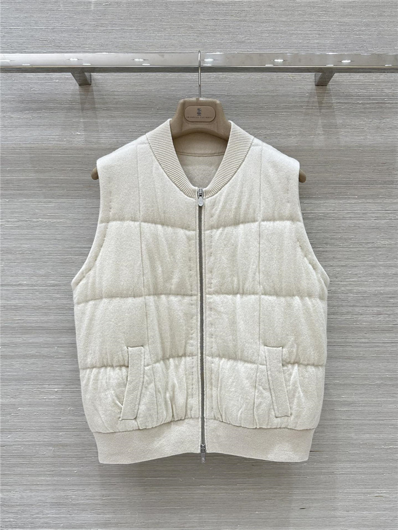 L0r0 P1ana checkered cashmere vest replica clothing sites