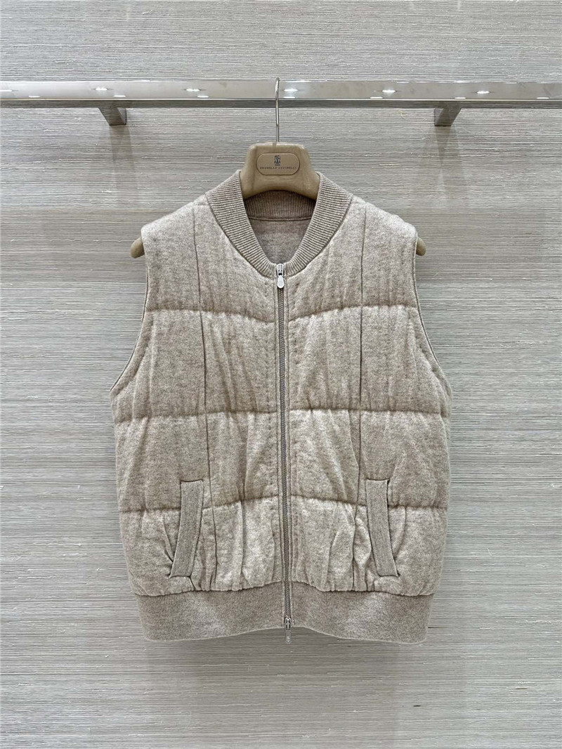 L0r0 P1ana checkered cashmere vest replica clothing sites