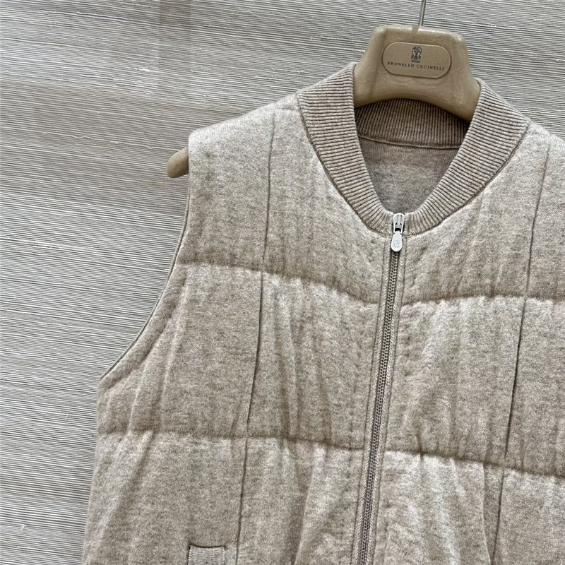 L0r0 P1ana checkered cashmere vest replica clothing sites