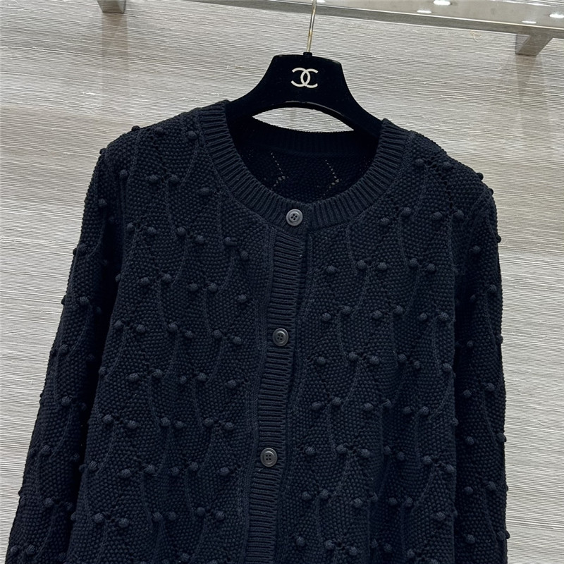 Vanitoo jacquard crochet knitted suit replica clothes