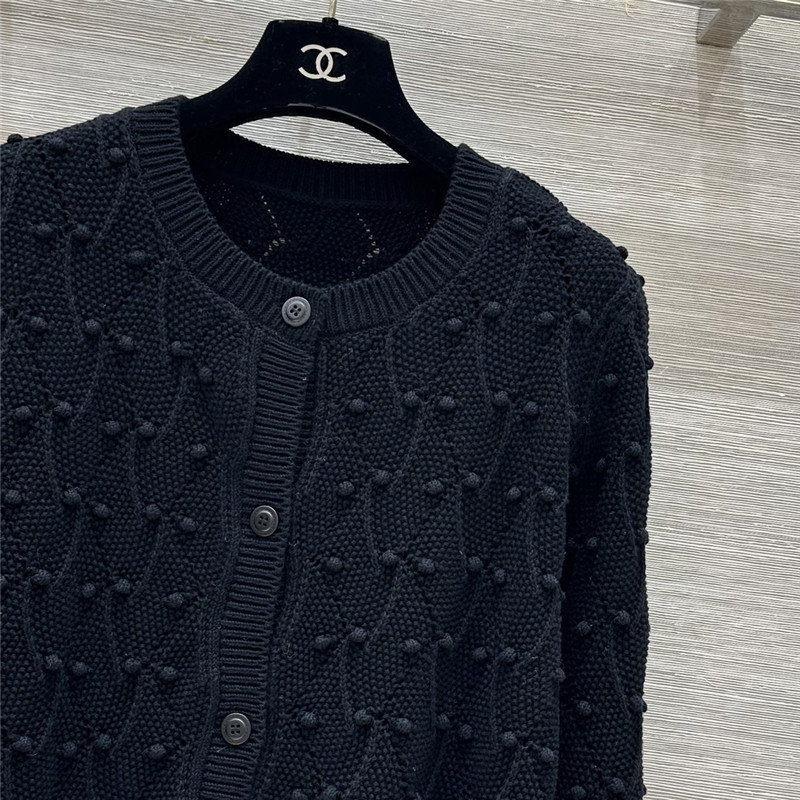 Vanitoo jacquard crochet knitted suit replica clothes