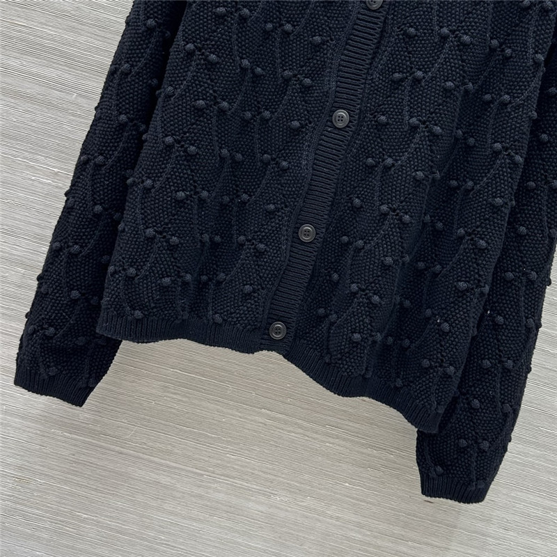 Vanitoo jacquard crochet knitted suit replica clothes