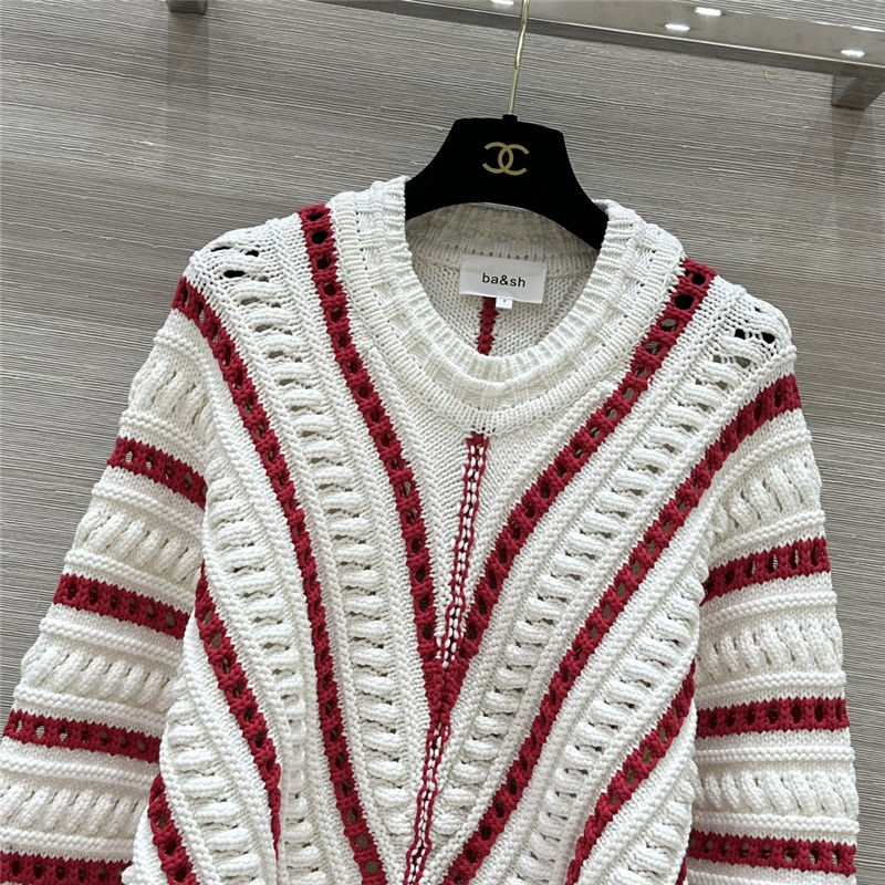 Ba&sh striped lazy sweater replica d&g clothing