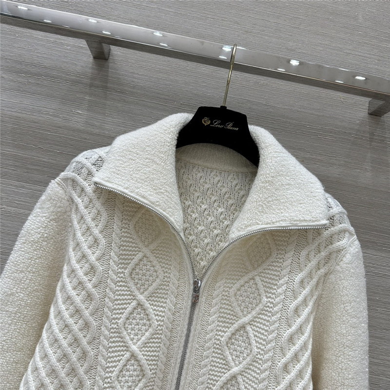 L0r0 P1ana small lapel cashmere coat replica clothing sites